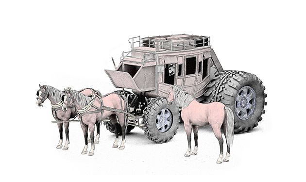 Il Duca di Düsseldorf - Carrozza modificata di proprietà del Duca di Düsseldorf